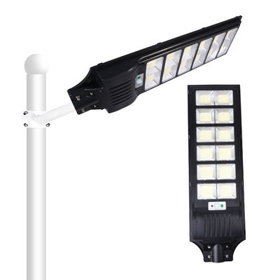 품질  Garden 600W Energy Saving ABS IP65 Solar Street Light Radar Detector And Road Lighting Remote Control Led Street Light 공장